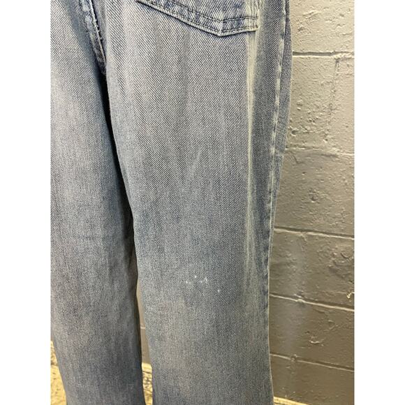 Vintage y2k Lo Rise Flare Jeans SZ 12 Light Med Wash Bell Bottom LG - Picture 10 of 10